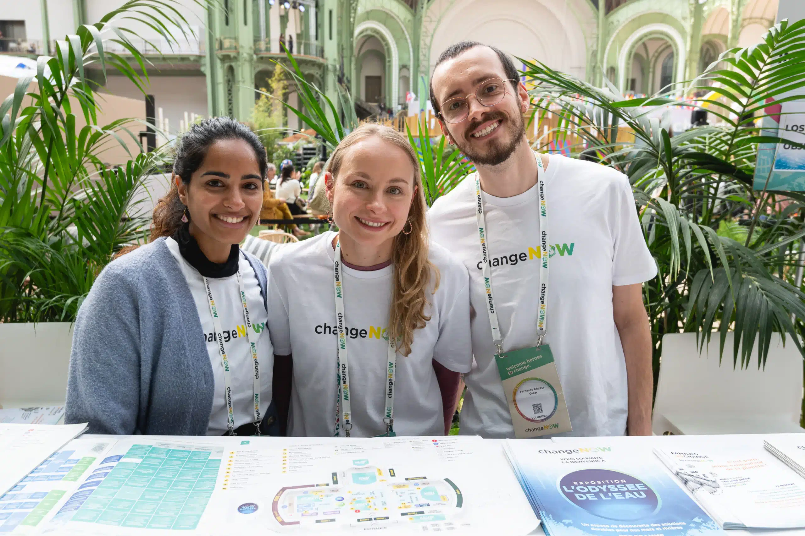 bénévole à l'accueil